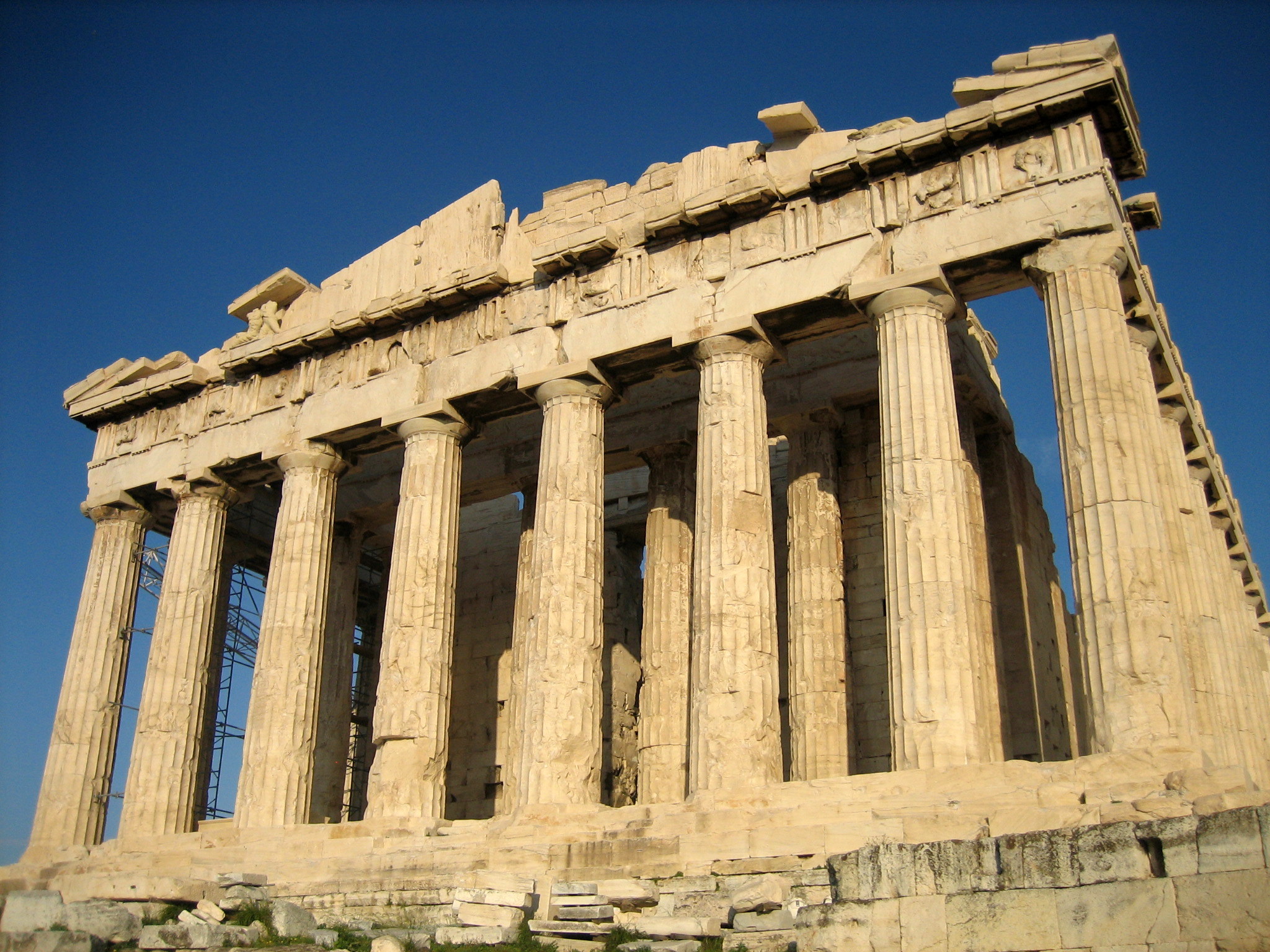 Acrópole de Atenas, na Grécia