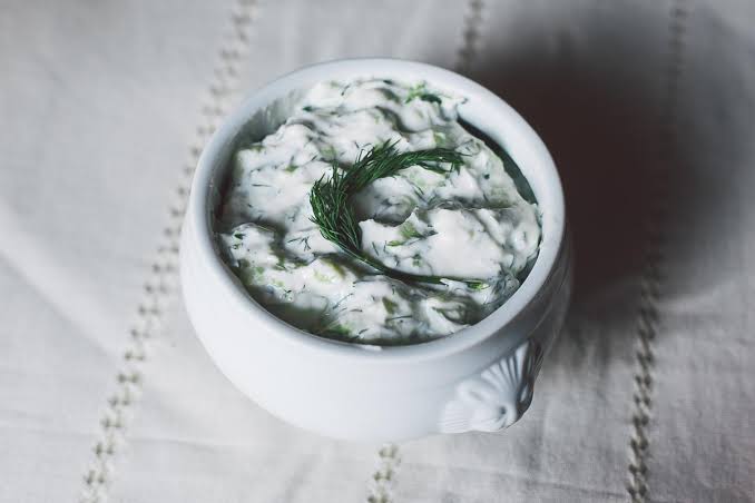 Tzatziki com pão pita