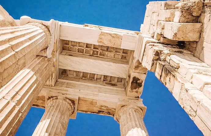 Acrópole e Partenon, em Atenas